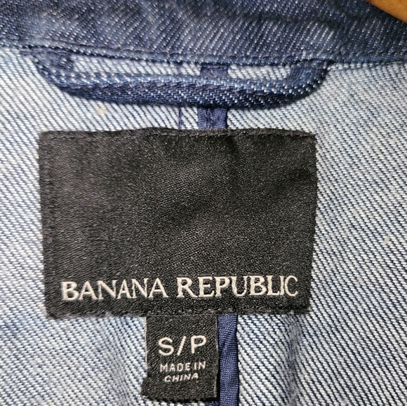 BANANA REPUBLIC - Denim military style jacket - Picture 6 of 11